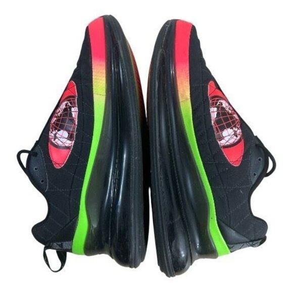 NIKE MX-720-818 "WORLDWIDE PACK" Men Trainers (CT1282 001) Black Orange Size 7 - Picture 5 of 14